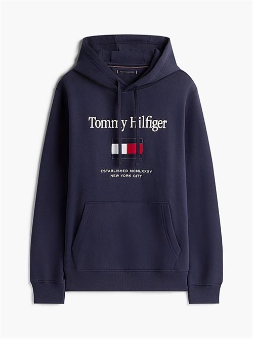 tommy embro flag hoodie TOMMY HILFIGER | MW0MW42735DW5